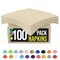 Party Solids Paper Napkins Disposable Everyday 100 Pcs 2 Ply Napkins Paper Everyday For Parties & Party Supplies